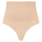 BYE-BRA - FAJA SENZA CUCITURE STILE PERIZOMA BEIGE MISURARE S