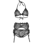 LEG AVENUE - SET TRE PEZZI SHINNY M