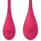 SATISFYER - SET DA ALLENAMENTO YONI POWER 1 ROSSO