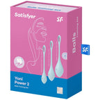 SATISFYER - SET DA ALLENAMENTO YONI POWER 2 BLU