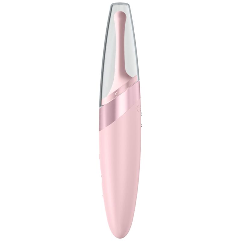 SATISFYER - VIBRATORE TWIRLING DELIGHT CLIT TIP ROSA