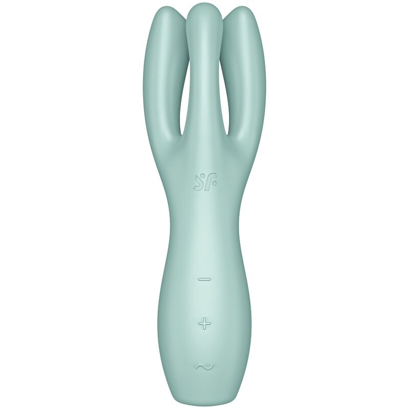 SATISFYER - VIBRATORE THREESOME 3 ROSA