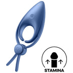 SATISFYER - VIBRATORE AD ANELLO SNIPER BLU