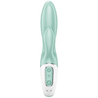 SATISFYER - APP VIBRATORE GONFIABILE CONIGLIO AIR PUMP BUNNY 5+ VERDE