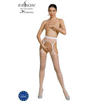 PASSION - COLLEZIONE ECO BODYSTOCKING ECO S008 ROSSO
