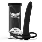 MYTHOLOGY - DILDO ANALE COBI ONYX CON ANELLO PER CAZZO E TESTICOLI 13 CM IN SILICONE