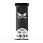 MYTHOLOGY - DILDO ANALE COBI ONYX CON ANELLO PER CAZZO E TESTICOLI 13 CM IN SILICONE