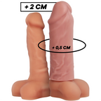 VIRILXL - ESTENSIONE NATURALE DEL PENE IN SILICONE LIQUIDO V3