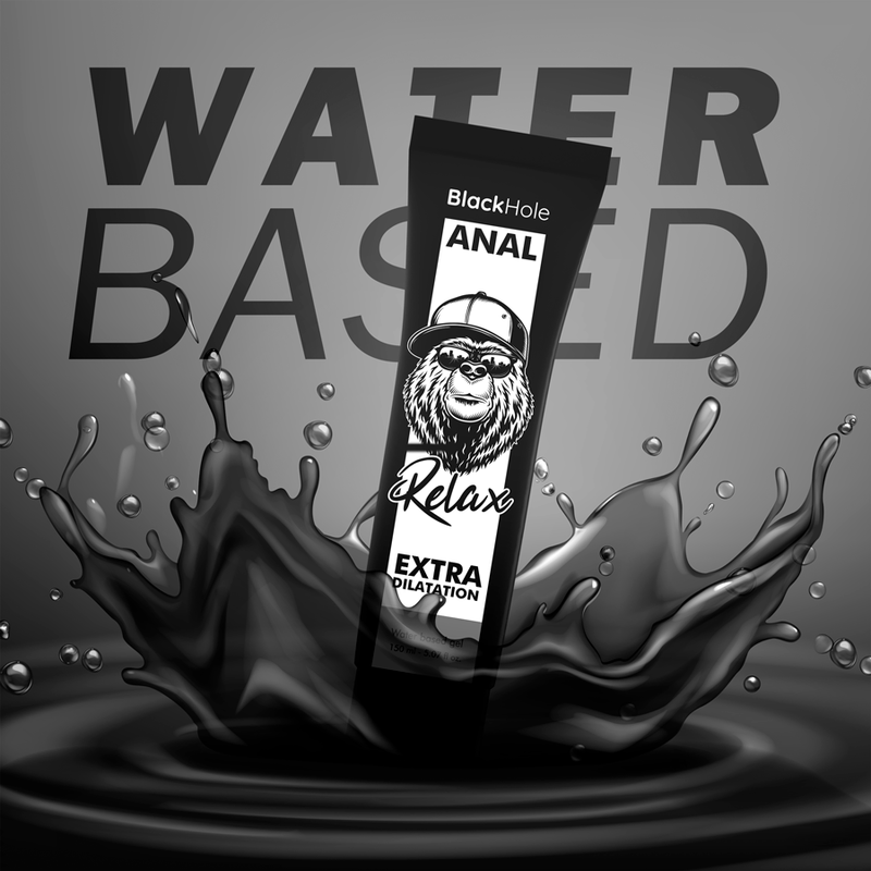 BLACK HOLE - GEL A BASE D'ACQUA DILATAZIONE ANALE 150 ML