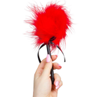 GIOCO SEGRETO - SPOLVERINO MARABOU ROSSO