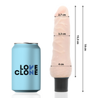 LOVECLONE - VIBRATORE AUTOLUBRIFICANTE SVEN 18.5 CM -O- 3.3 CM