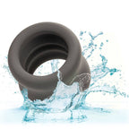 CALEXOTICS - ALPHA ANELLO ALLUNGABILE PER SCROTO NERO