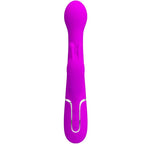 PRETTY LOVE - VIBRATORE DEJON RABBIT 3 IN 1 VIOLA MULTIFUNZIONE