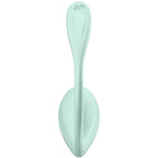 SATISFYER - STIMOLATORE PUNTO G PETALE LISCIO VERDE ACQUA APP GRATUITA