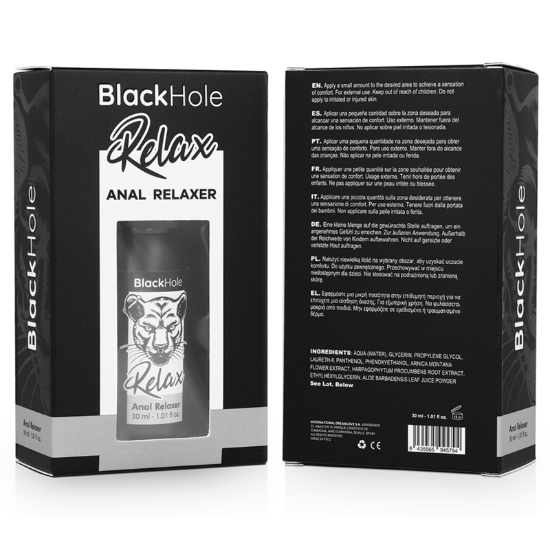 BLACK HOLE - SPRAY RILASSANTE ANALE EXPLORER 30 ML