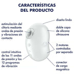 SATISFYER - CUTIE GHOST VIBRATORE LAY-ON BIANCO