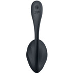 SATISFYER - RIBBED PETAL STIMOLATORE PUNTO G TELECOMANDO NERO APP GRATUITA
