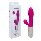 ARMONY - ABBY VIBRATORE E STIMOLATORE 16 VELOCITÀ ROSA