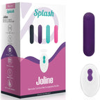 ARMONY - SPLASH JOLINE VIBRATORE BULLET IN SILICONE TELECOMANDO 10 VIBRAZIONI 6.5 X 1.5 CM VIOLA