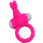 ARMONY - MS BUNNY ANELLO VIBRATORE IN SILICONE ROSA