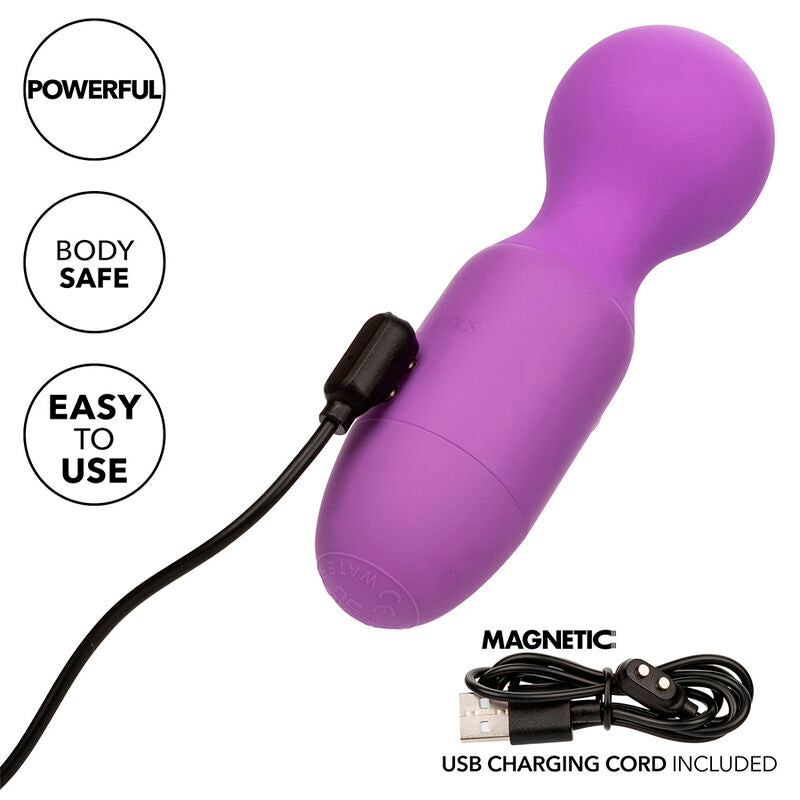 CALEXOTICS - FIRST TIME MASSAGGIATORE RICARICABILE 10 VIBRAZIONI VIOLA