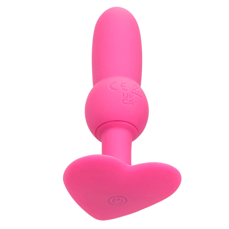 CALEXOTICS - FIRST TIME PLUG ANALE SONDA PERLINE 10 VIBRAZIONI ROSA