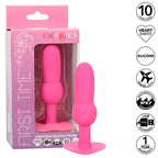 CALEXOTICS - FIRST TIME PLUG ANALE SONDA PERLINE 10 VIBRAZIONI ROSA