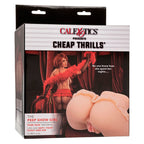 CALEXOTICS - THE PEEP SHOW GIRL DOPPIO MASTURBATORE REALISTICO FLESH