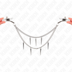 KINK - PINZE PER CAPEzzoli CON CATENE A SPUNTE 30 CM
