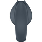 SATISFYER - PERFECT PAIR 2 MULTIVIBRATORE 2 IN 1 ANELLO PER PENE E STIMOLATORE PER DITA GRIGIO