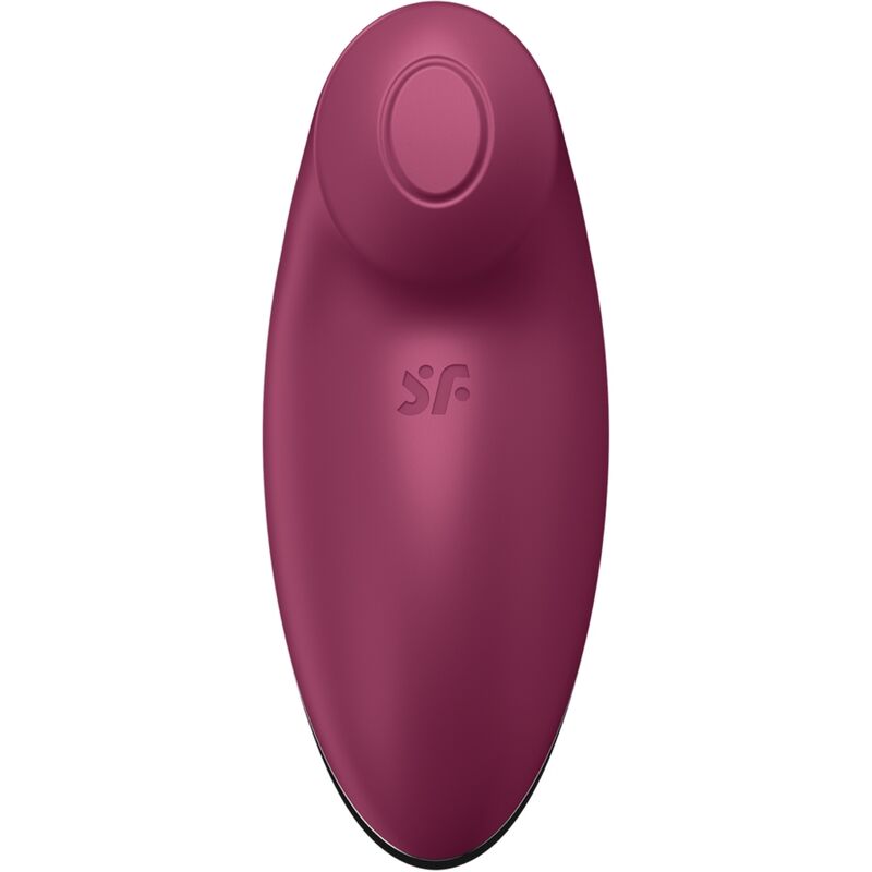 SATISFYER - TAP & CLIMAX 2 VIBRATORE E STIMOLATORE ROSSO