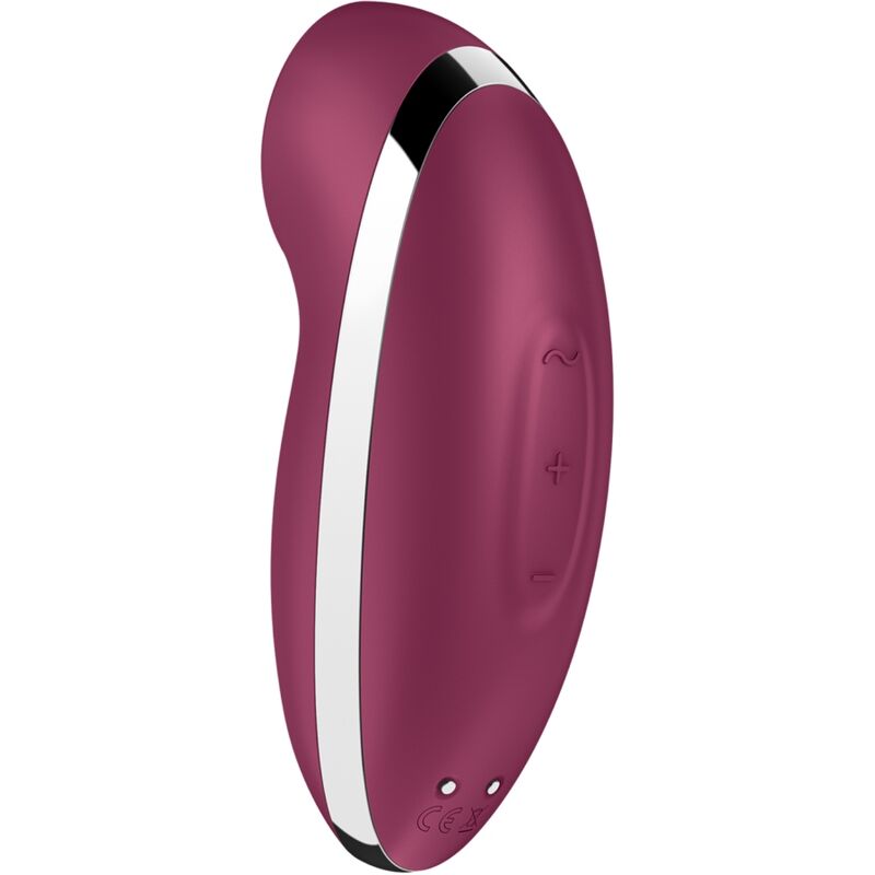 SATISFYER - TAP & CLIMAX 2 VIBRATORE E STIMOLATORE ROSSO