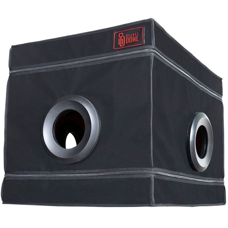 SECRET DOME - KINK CLUB LA NICHE CABIN NERO E ROSSO