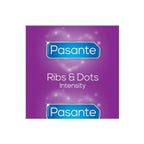 PASANTE - RIBS & DOTS INTENSITY PRESERVATIVI 144 UNITÀ