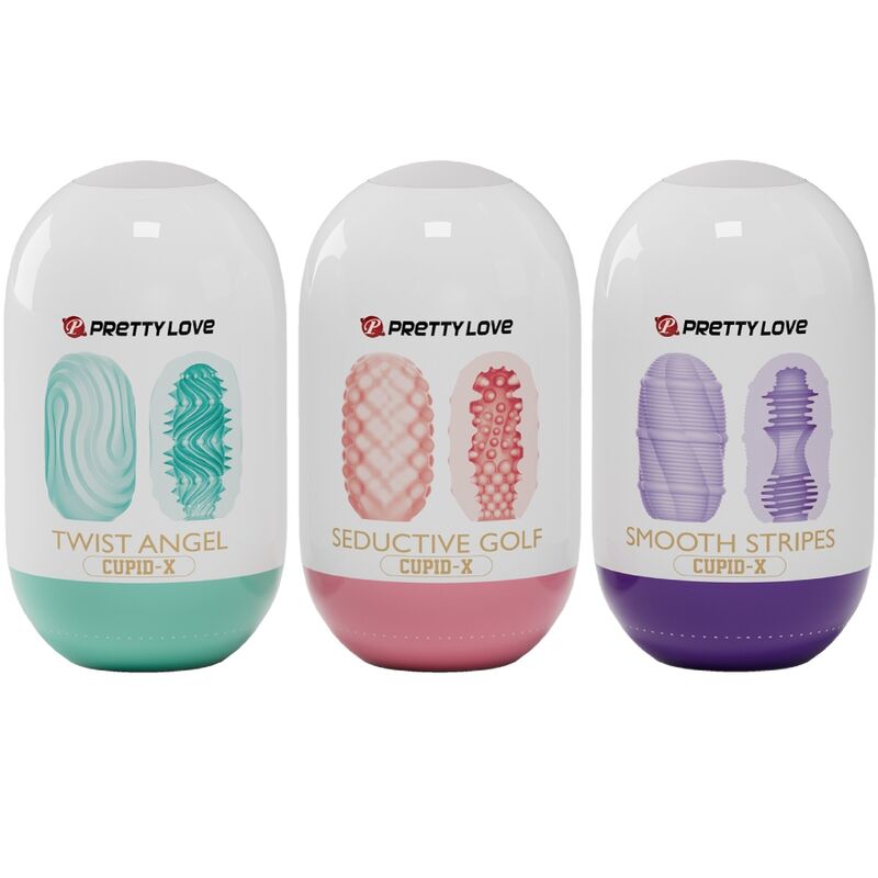 PRETTY LOVE - CUPID X 18 MASTURBATORI MASCHILI DIVERSE TEXTURE