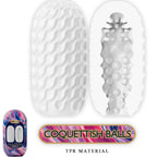 PRETTY LOVE - VENUS X 15 MASTURBATORI MASCHILI IN SILICONE BIANCO