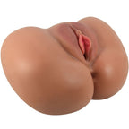 CRAZY BULL - VIBRATORE LUNA CON VAGINA REALISTICA E CONTROLLO ANO REMOTO