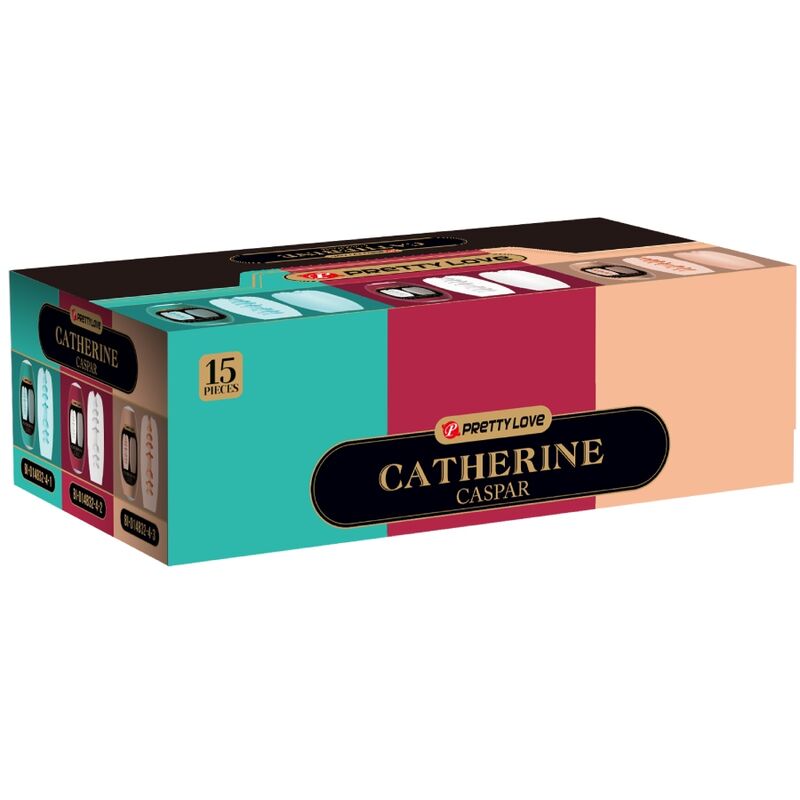 PRETTY LOVE - CASPAR PACK 15 VARI MASTURBATORI MASCHILI