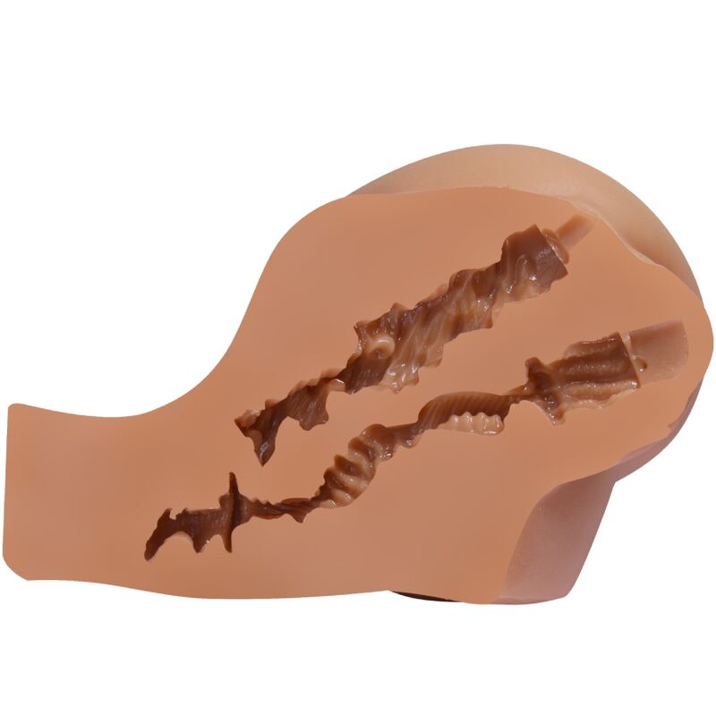 CRAZY BULL - VIBRATORE KYLIE ASS CON VAGINA E ANO REALISTICI E TELECOMANDO