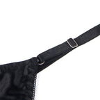 SUBBLIME - 955199 COMPLETO REGGISENO CON FIOCCO NERO REGOLABILE S/M