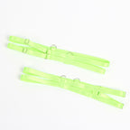 SUBBLIME - 955328 COMPLETO REGGISENO CON PIZZO E LINEE GIARRETRICI VERDE E BLU L/XL