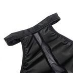 SUBBLIME - 955472 ABITO CON SCOLLO ALTO E TRASPARENZE NERO S/M