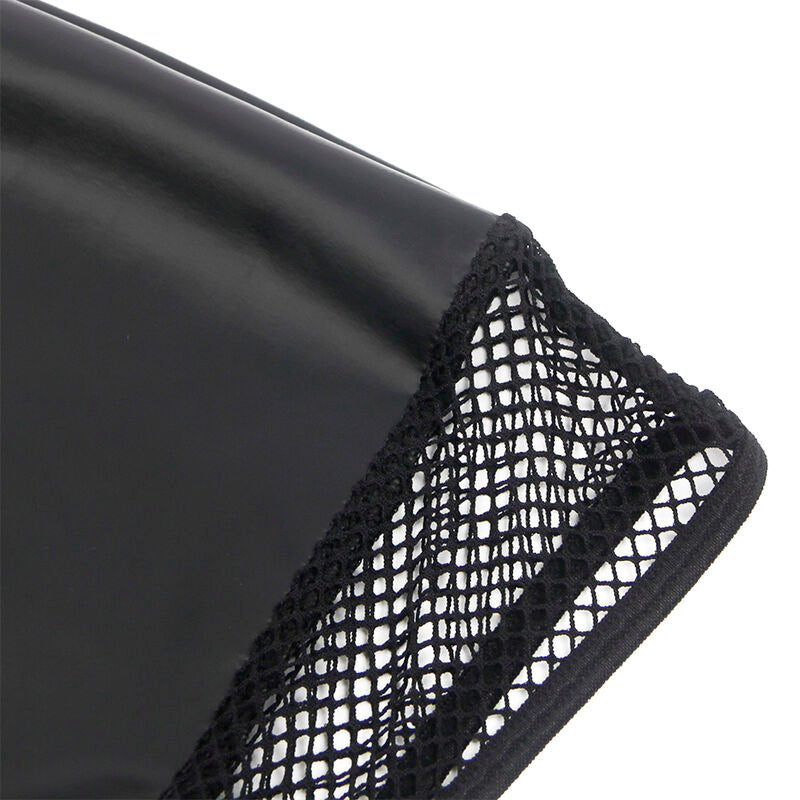 SUBBLIME - 955489 ABITO CON SCOLLO ALTO E TRASPARENZE NERO L/XL