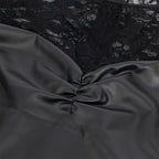 SUBBLIME - 955601 ABITO MANICA LUNGA CON PIZZO NERO L/XL