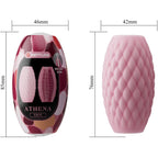 PRETTY LOVE - ATHENA EROS SILICONE MASTURBATORE MASCHILE ROSA