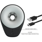 PRETTY LOVE - DJ GIRL MASTURBATORE MASCHILE CON VIBRAZIONE 5 IMPOSTAZIONI NEGRO