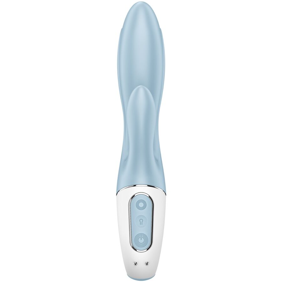 SATISFYER - AIR PUMP BUNNY 1 VIBRATORE GONFIABILE CONIGLIO BLU