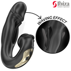 IBIZA - VIBRATORE ROSE EFFETTO FLICKING E STIMOLATORE DEL CLITORIDE