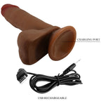 BAILE - ABEL DILDO REALISTICO 21 CM MULATTO