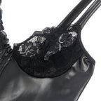 SUBBLIME - 957568 ABITO IN PELLE CON ZIP NERO S/M